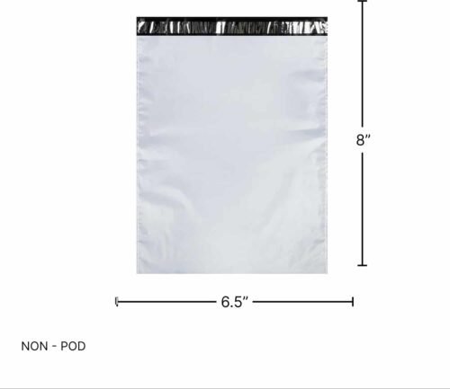 6.5X8 inches Secure Temper Proof Courier Bag Without POD