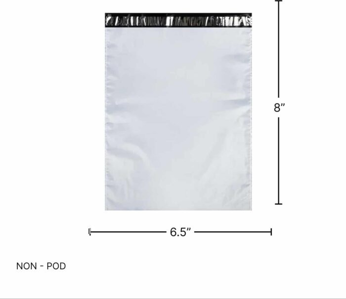 6.5X8 inches Secure Temper Proof Courier Bag Without POD