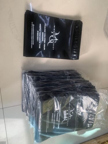 Custom Printed Black Courier Covers – 60 Micron photo review