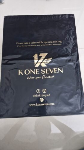 Custom Printed Black Courier Covers – 60 Micron photo review