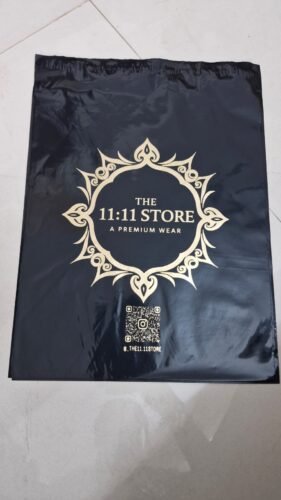 Custom Printed Black Courier Covers – 60 Micron photo review