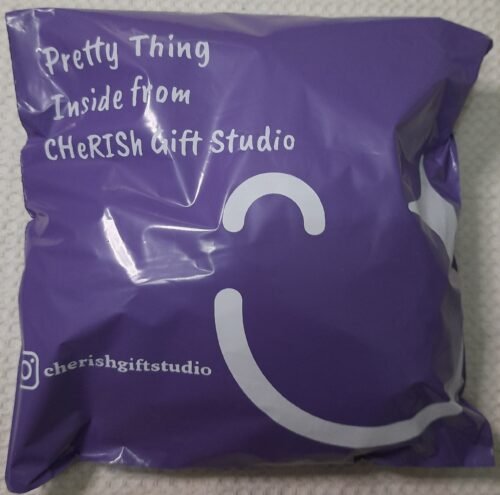 Custom Printed Purple Courier Bags – 60 micron photo review