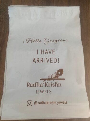 Custom Printed White Courier Bags – 51 micron photo review