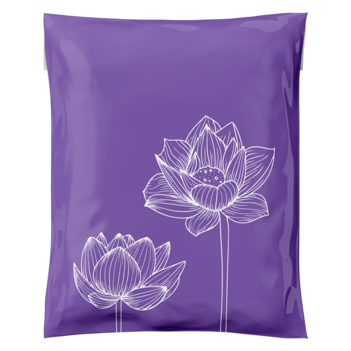 Joyful Lotus Printed Bag