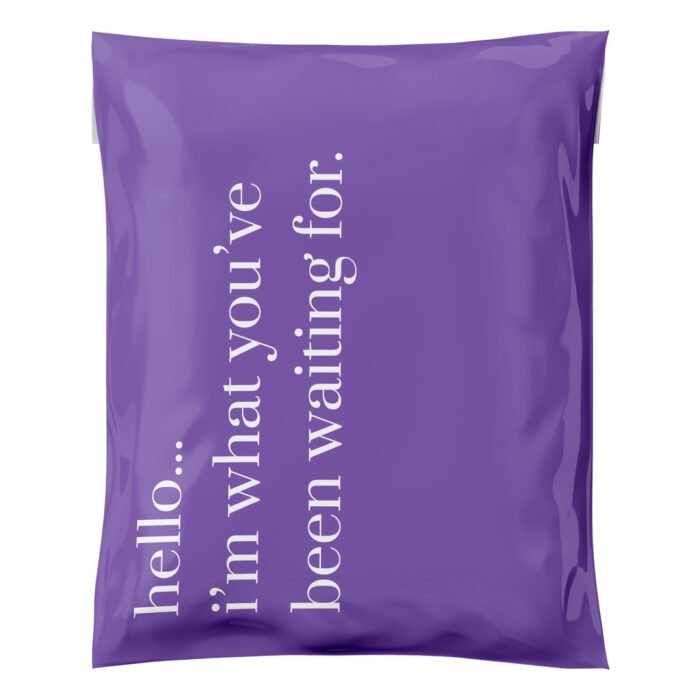 The Worth the Wait Printed Bag